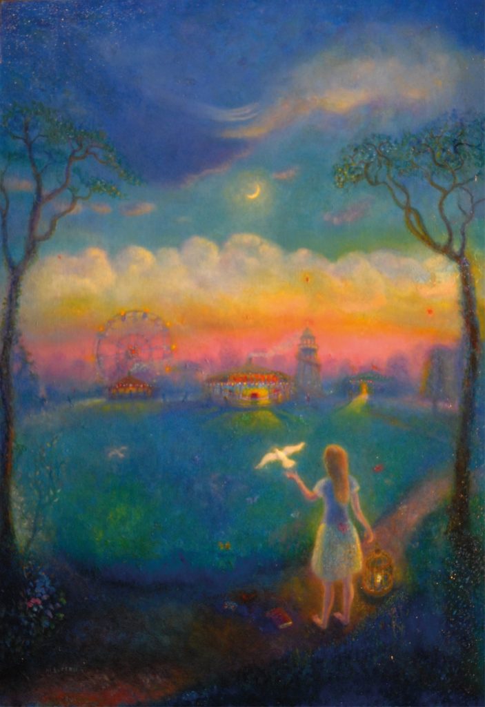 The Magic Bookshop - album cover - Mark Burrell