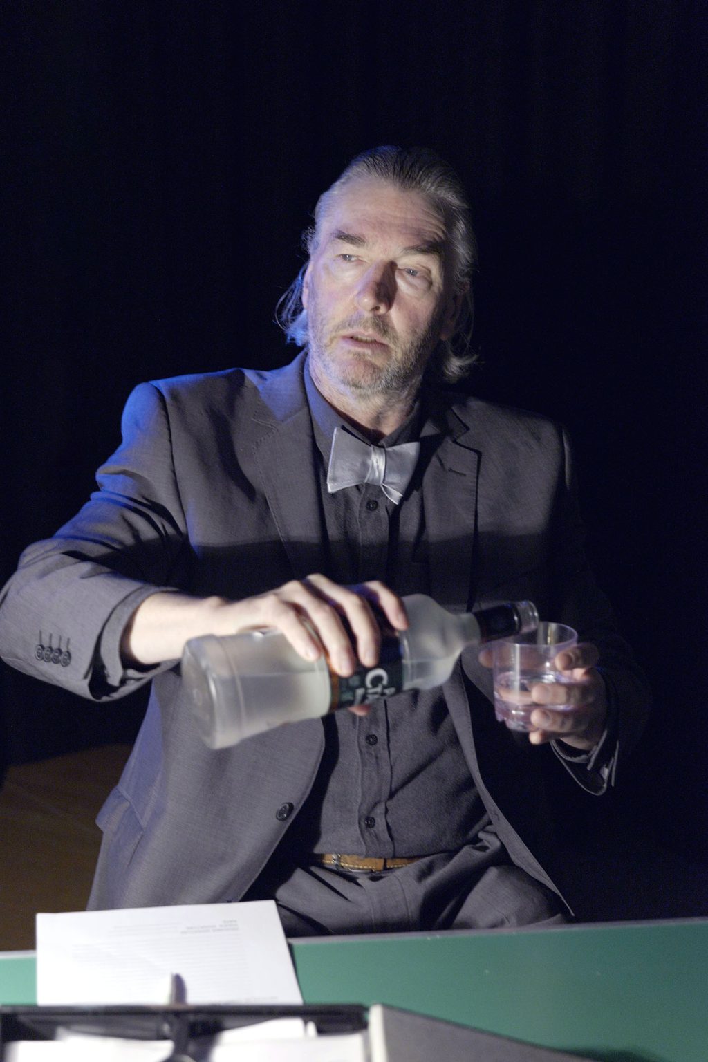 As Tupolski. The Pillowman by Martin McDonagh. 14-7 Theatre. Director John Hales (2024)