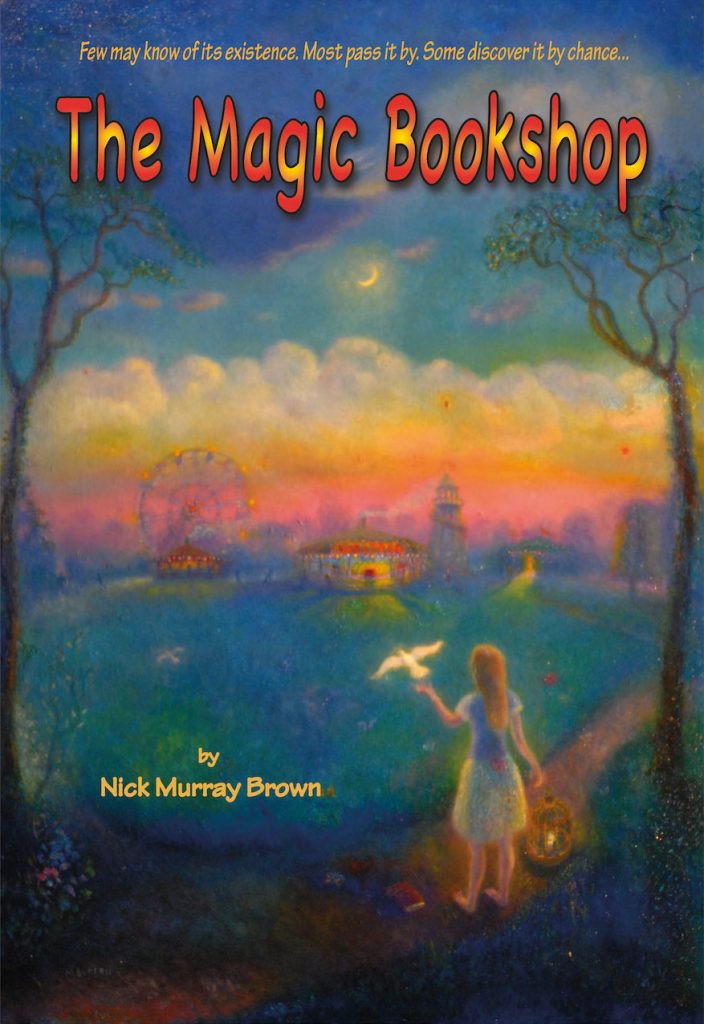 The Magic Bookshop - DVD cover - Artwork by Mark Burrell